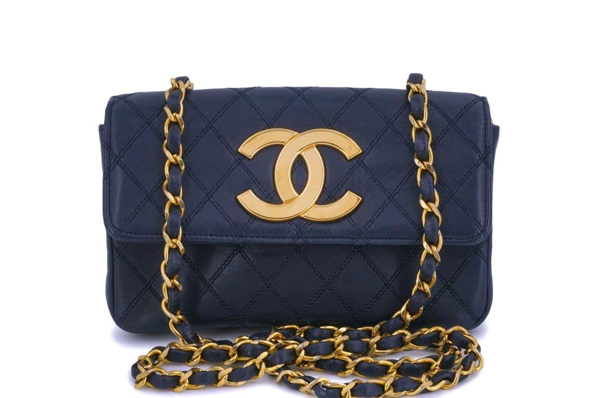 Chanel Vintage Flap Circle CC