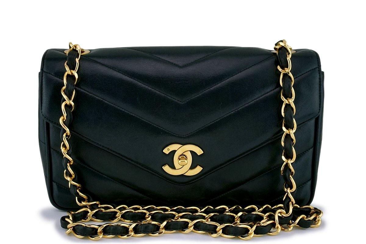 Chanel Seasonal Flap Bag, My Perfect Mini, White Lambskin Leather, Gold  Hardware, Pearl and Leather Strap