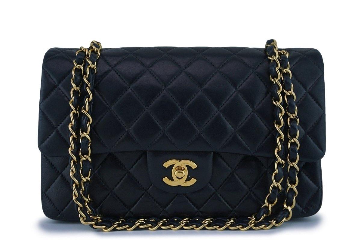 Chanel White Caviar Medium Classic 2.55 Double Flap Bag – Boutique Patina