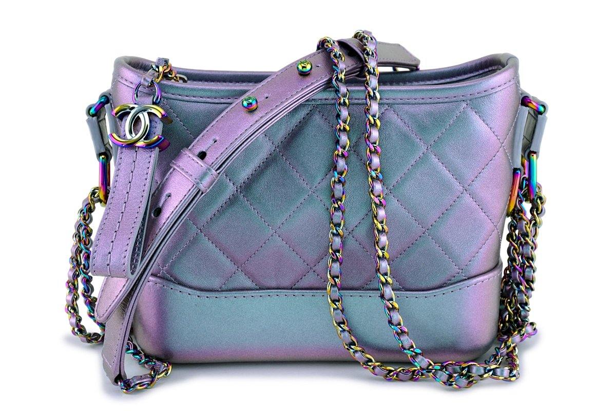 Chanel Iridescent Purple Small Gabrielle Hobo Bag – Boutique Patina