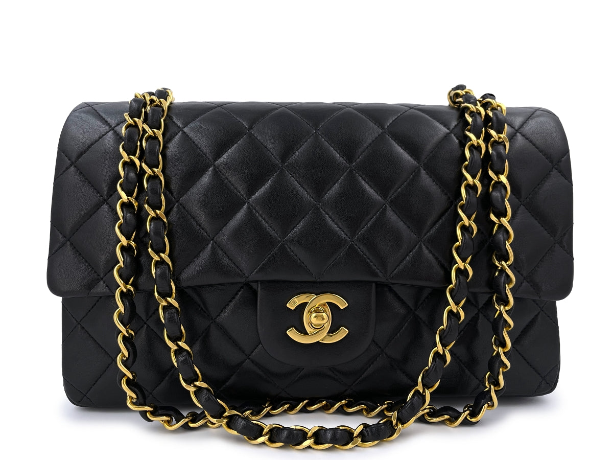 Chanel Medium Classic Lambskin Double Flap (SHG-36769) – LuxeDH