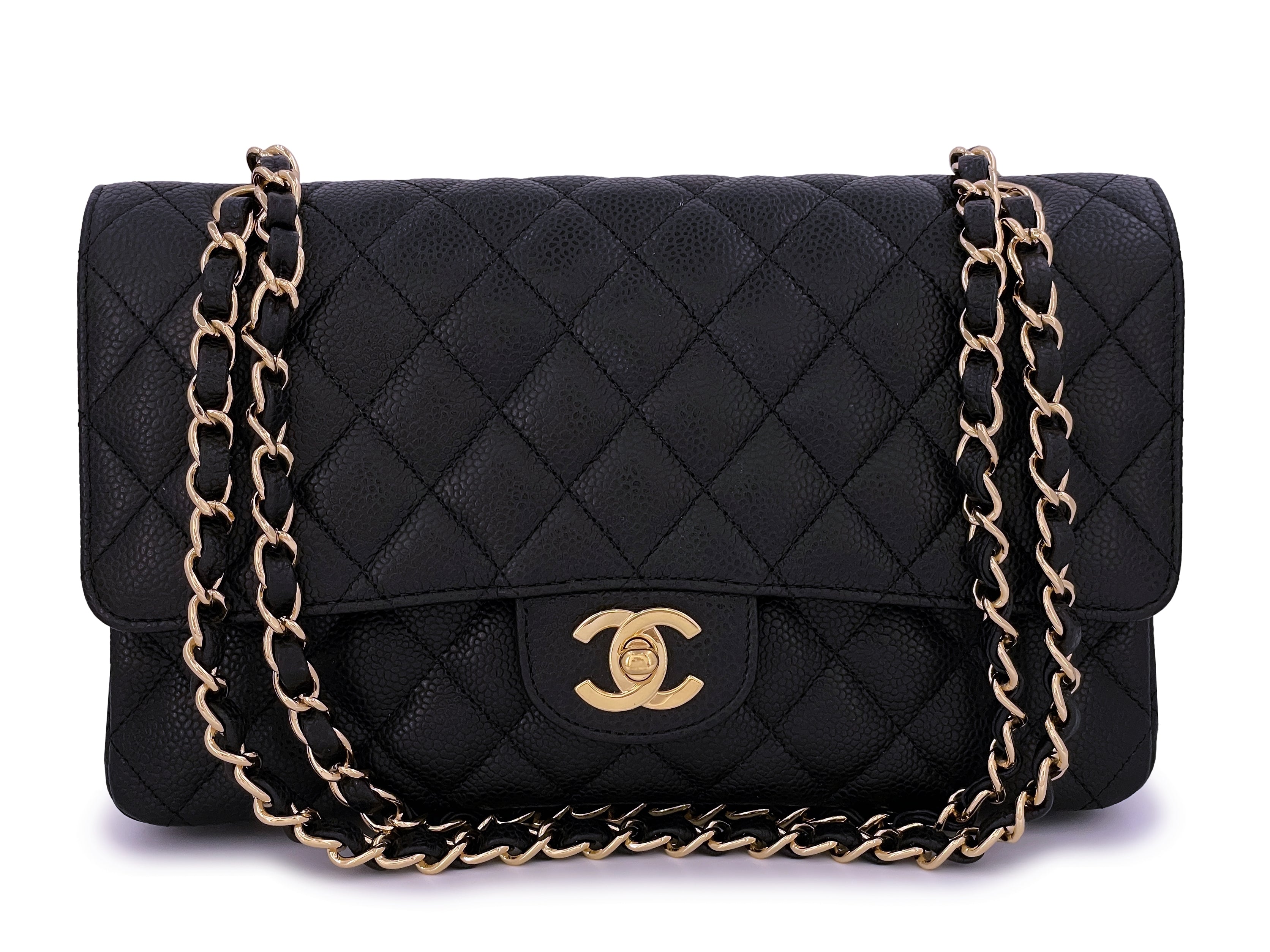 BNIB Apr 23 Receipt Chanel Classic Medium Caviar GHW UNOPENED! RARE!,  Luxury, Bags & Wallets on Carousell