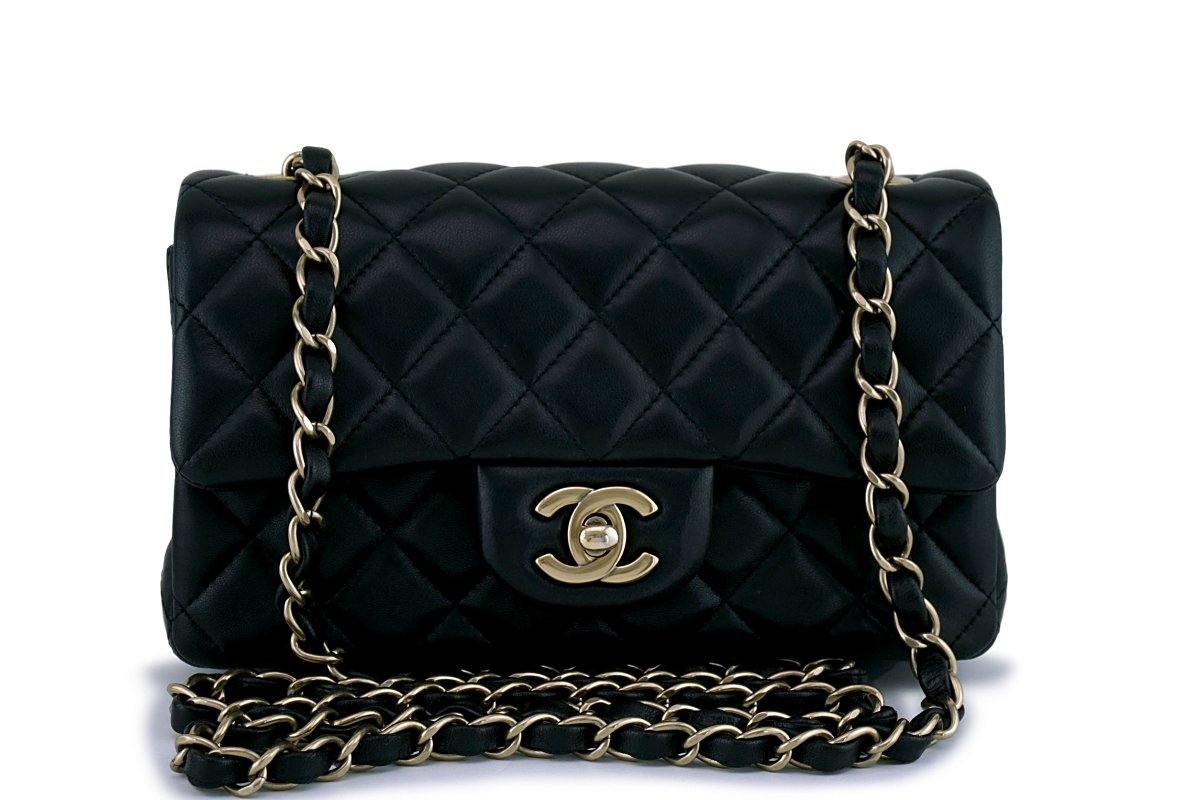 Chanel Pewter Quilted Leather Small Pondicherry Flap Bag For Sale at 1stDibs