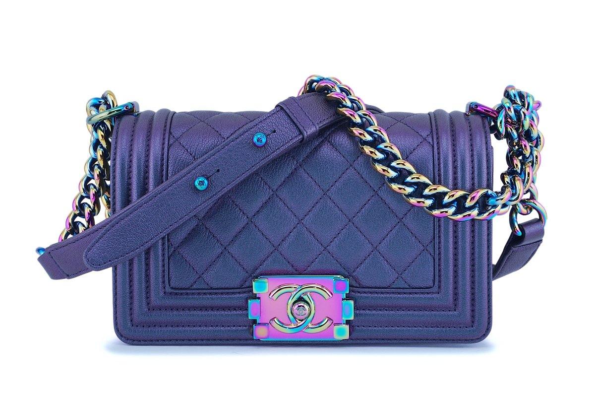 chanel bag iridescent