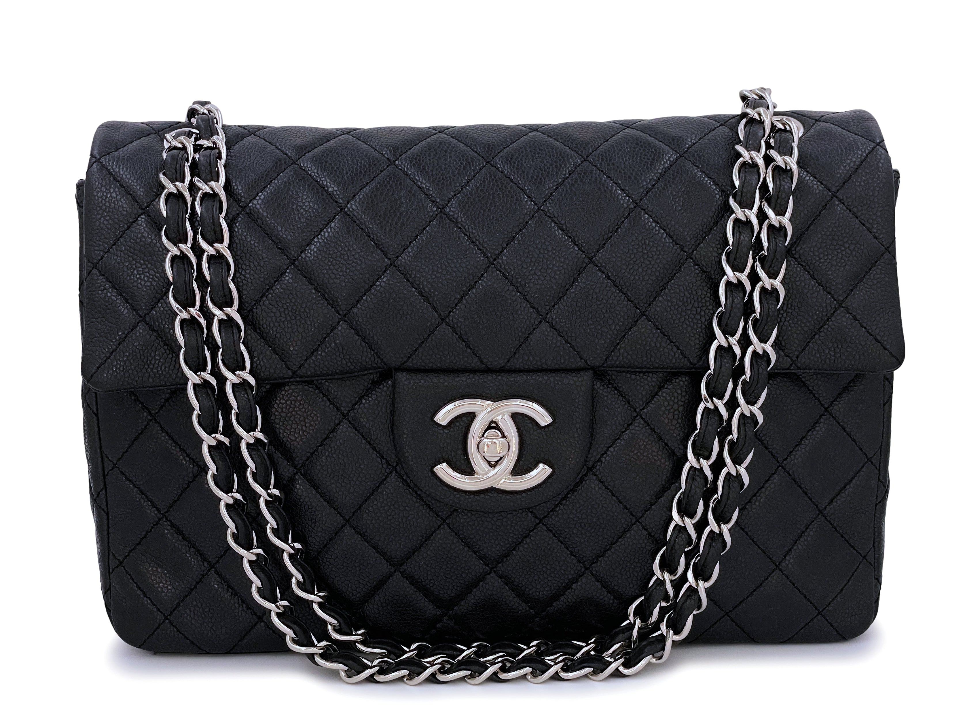 Chanel Seasonal Sweetheart Small Flap, Black Caviar Leather, Gold