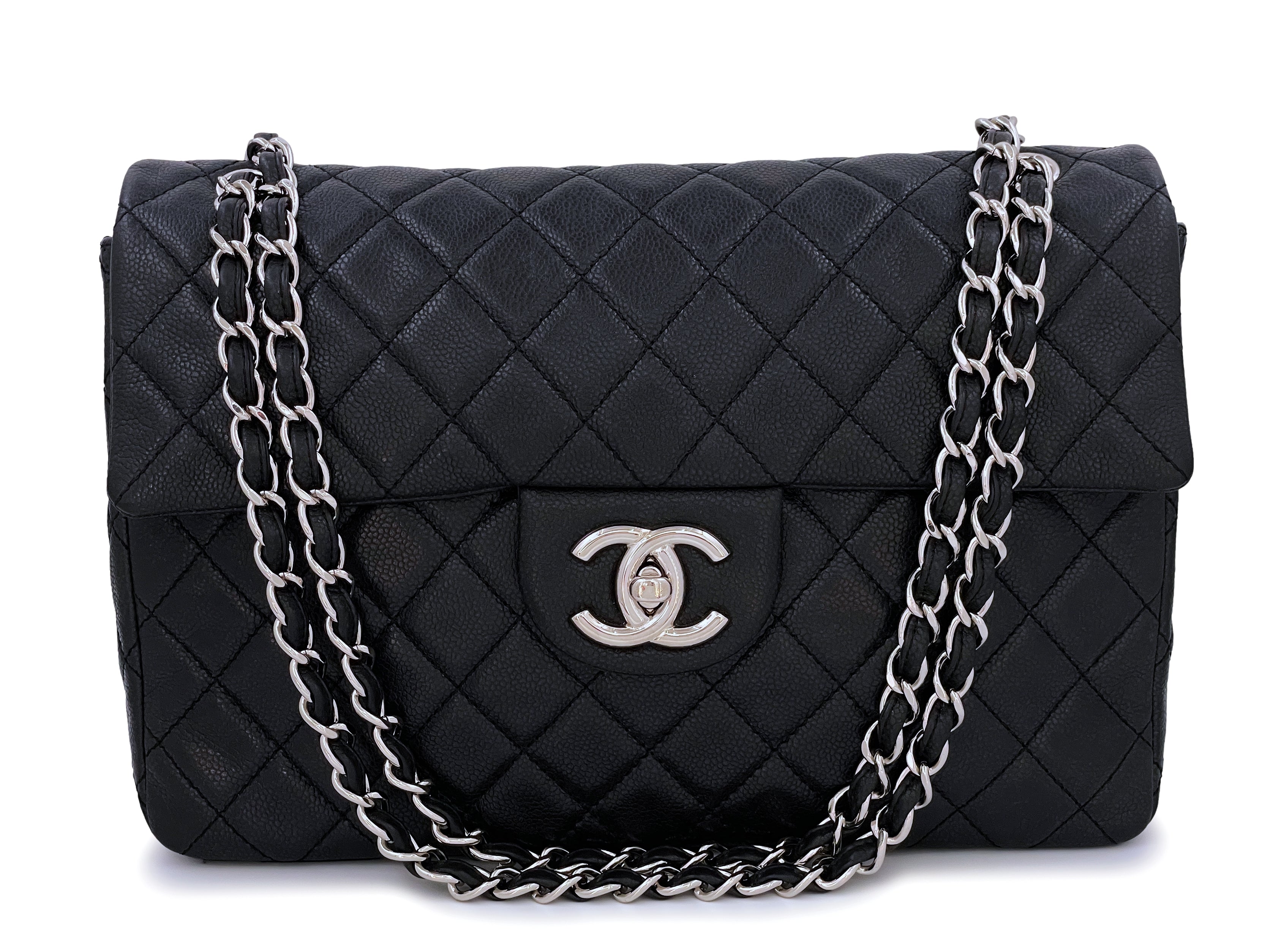 Chanel Red Caviar Classic Timeless Clutch Flap w Chain Bag SHW – Boutique  Patina