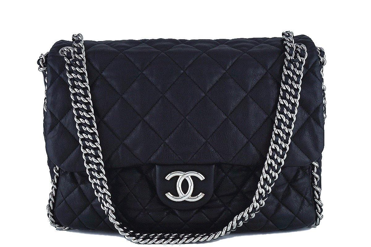 Chanel Luxe Ligne Flap Bag w/ Tags - Black Shoulder Bags, Handbags -  CHA824300