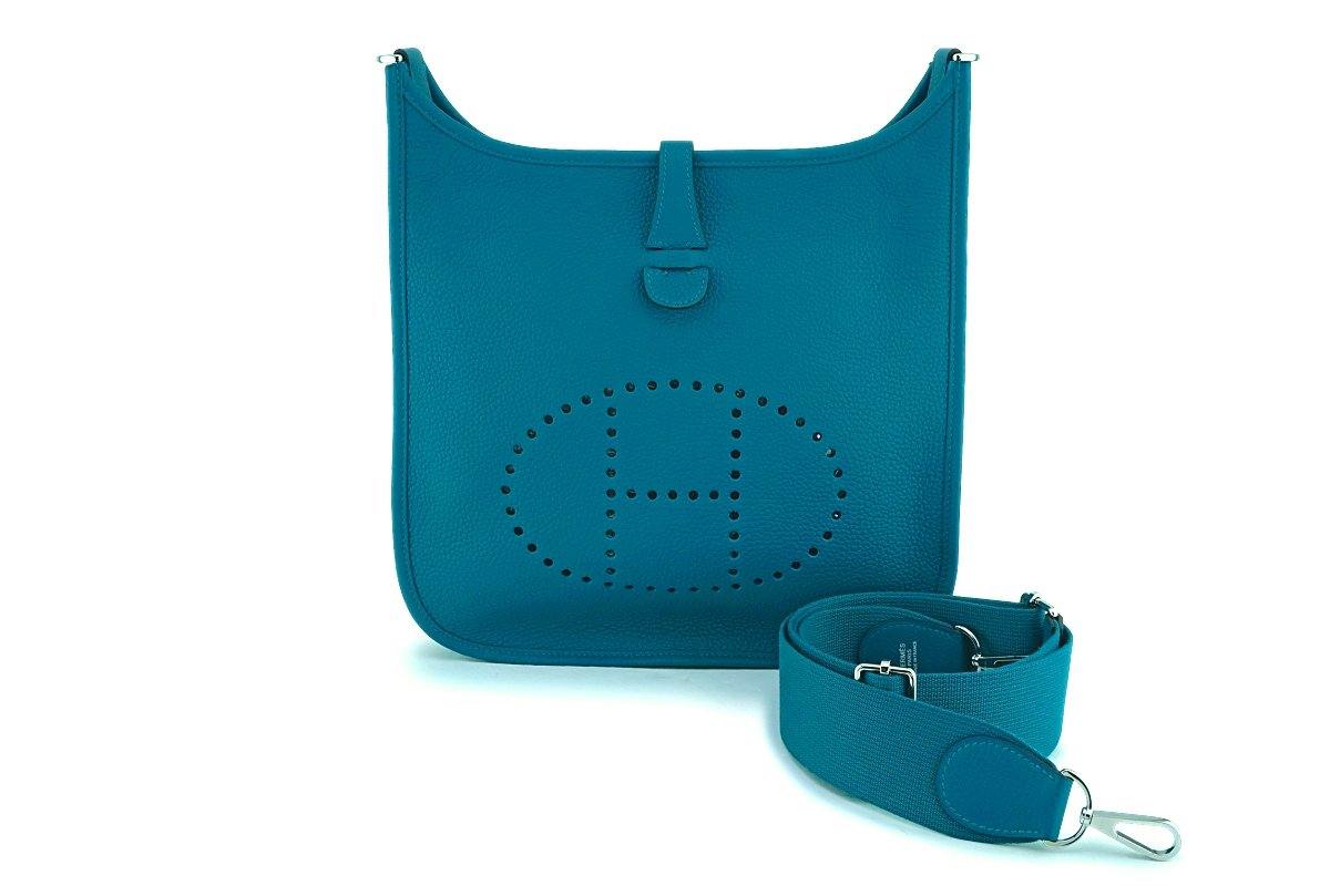 FWRD Renew Hermes Evelyne PM I Bag in Blue