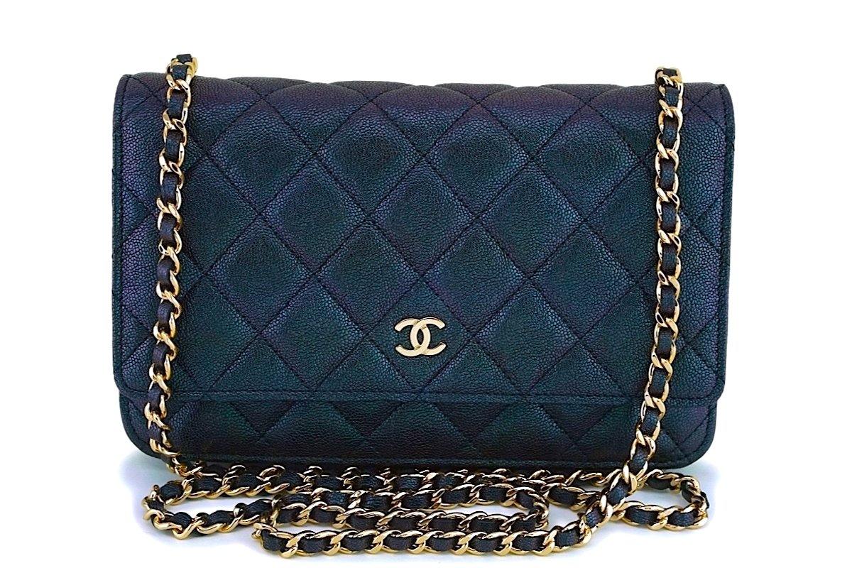 CHANEL 19S Iridescent pink collection, Chanel Mini Rectangular, Chanel Woc