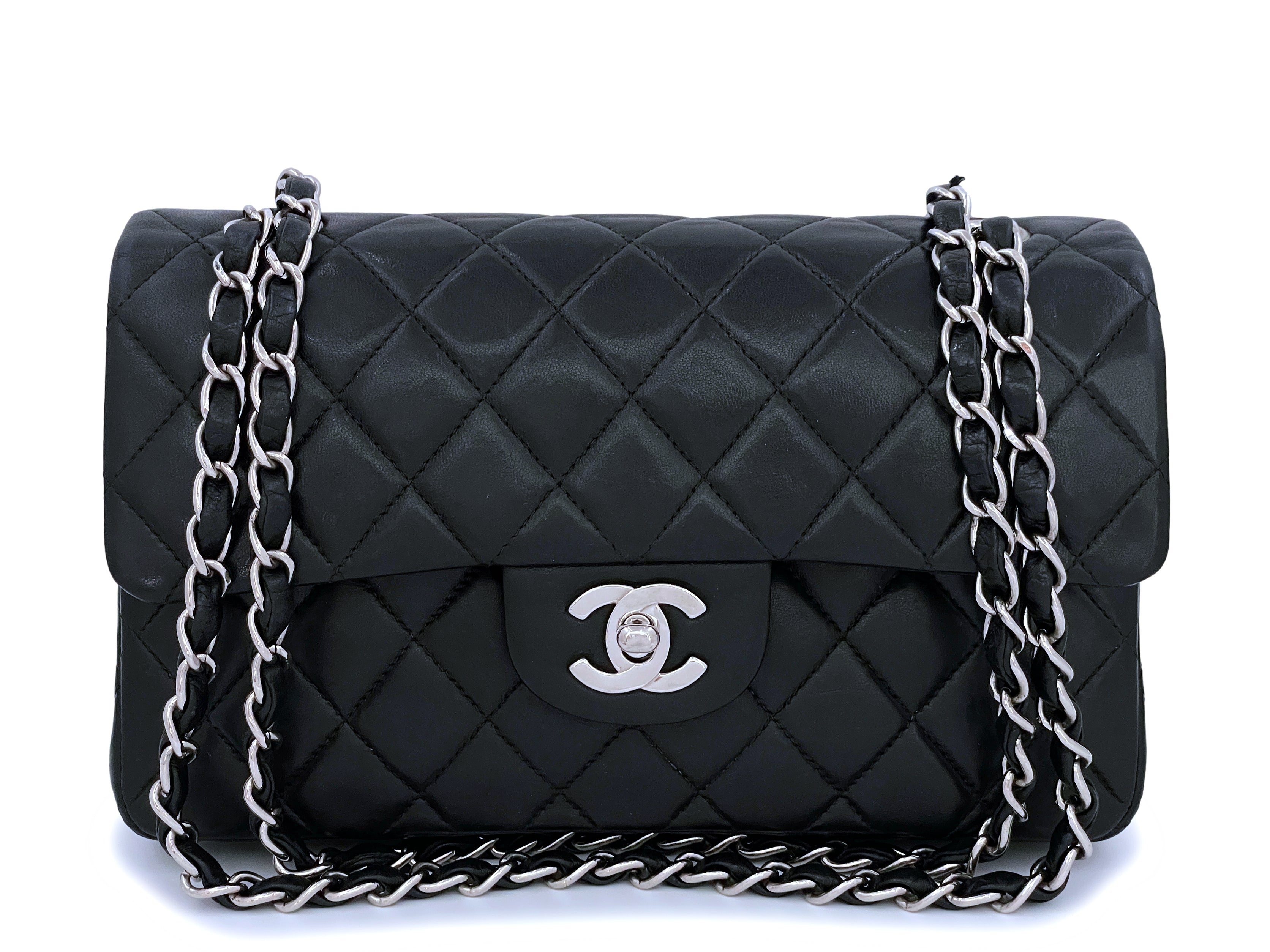 Chanel * 2001-2003 Classic Double Flap Small Black Caviar – AMORE