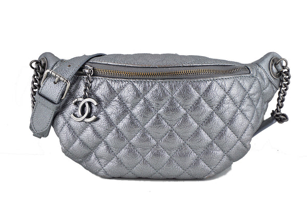 chanel quilted fanny pack