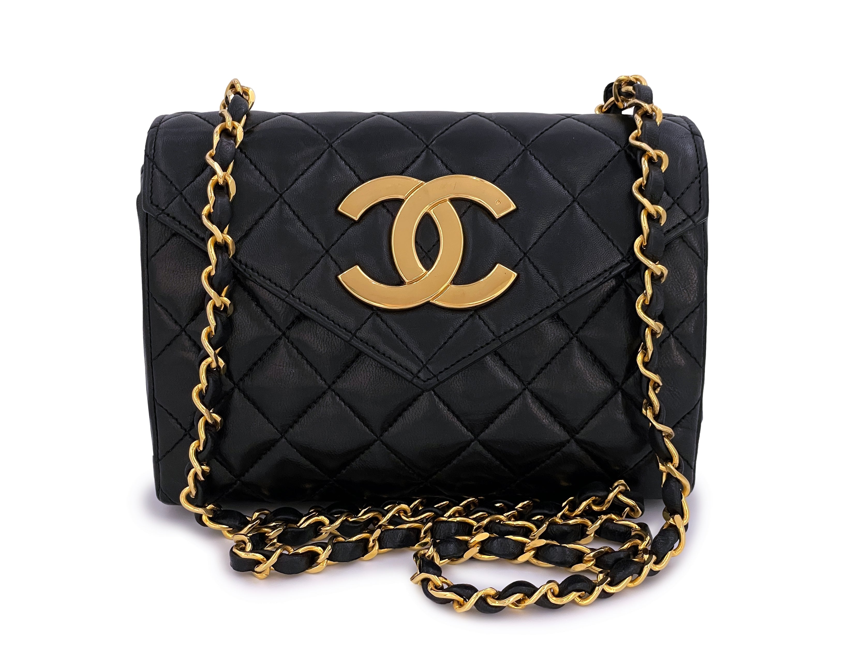 Chanel Vintage Tortoise Chain Mini Square Classic Flap Bag ○ Labellov ○ Buy  and Sell Authentic Luxury