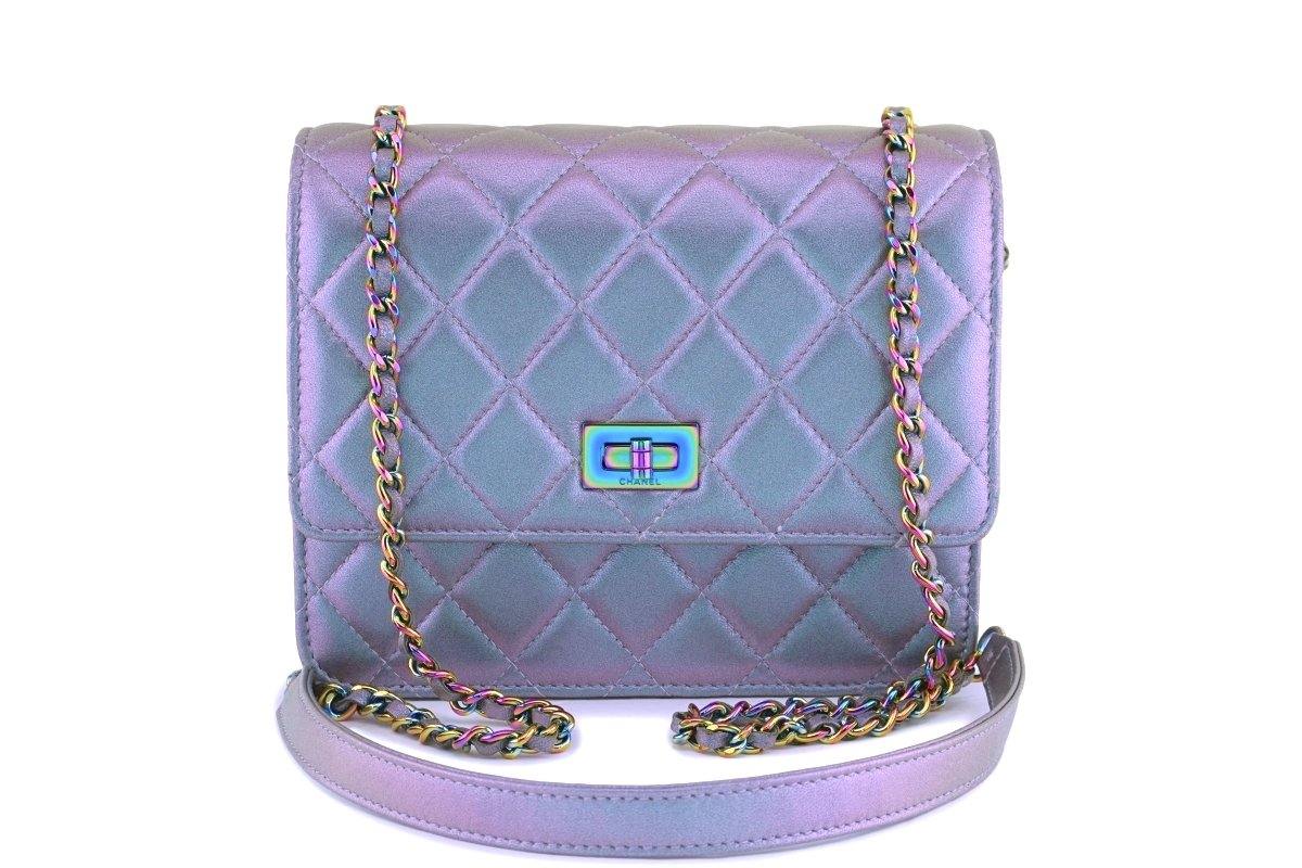 RARE Chanel iridescent Purple Mermaid WOC with 🌈 hardware, Luxury, Bags &  Wallets on Carousell