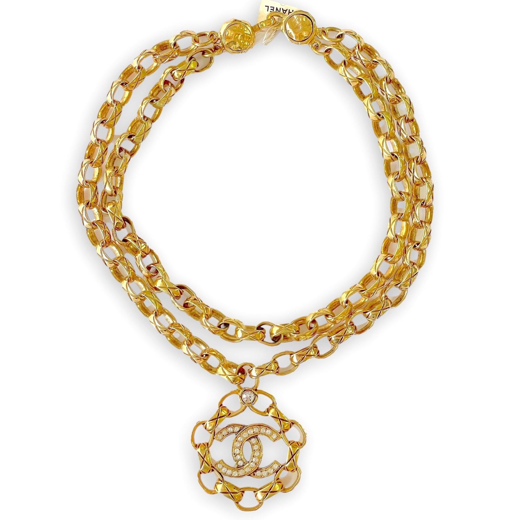 Chanel vintage necklace coin - Gem