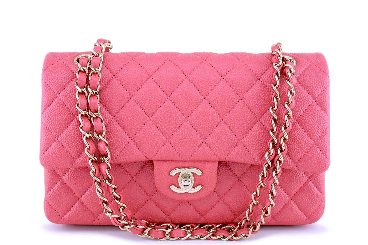 Chanel Timeless Medium Tweed Pink