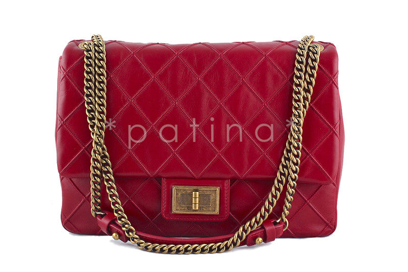 Chanel Red Jumbo Reissue Cosmos Flap Bag – Boutique Patina