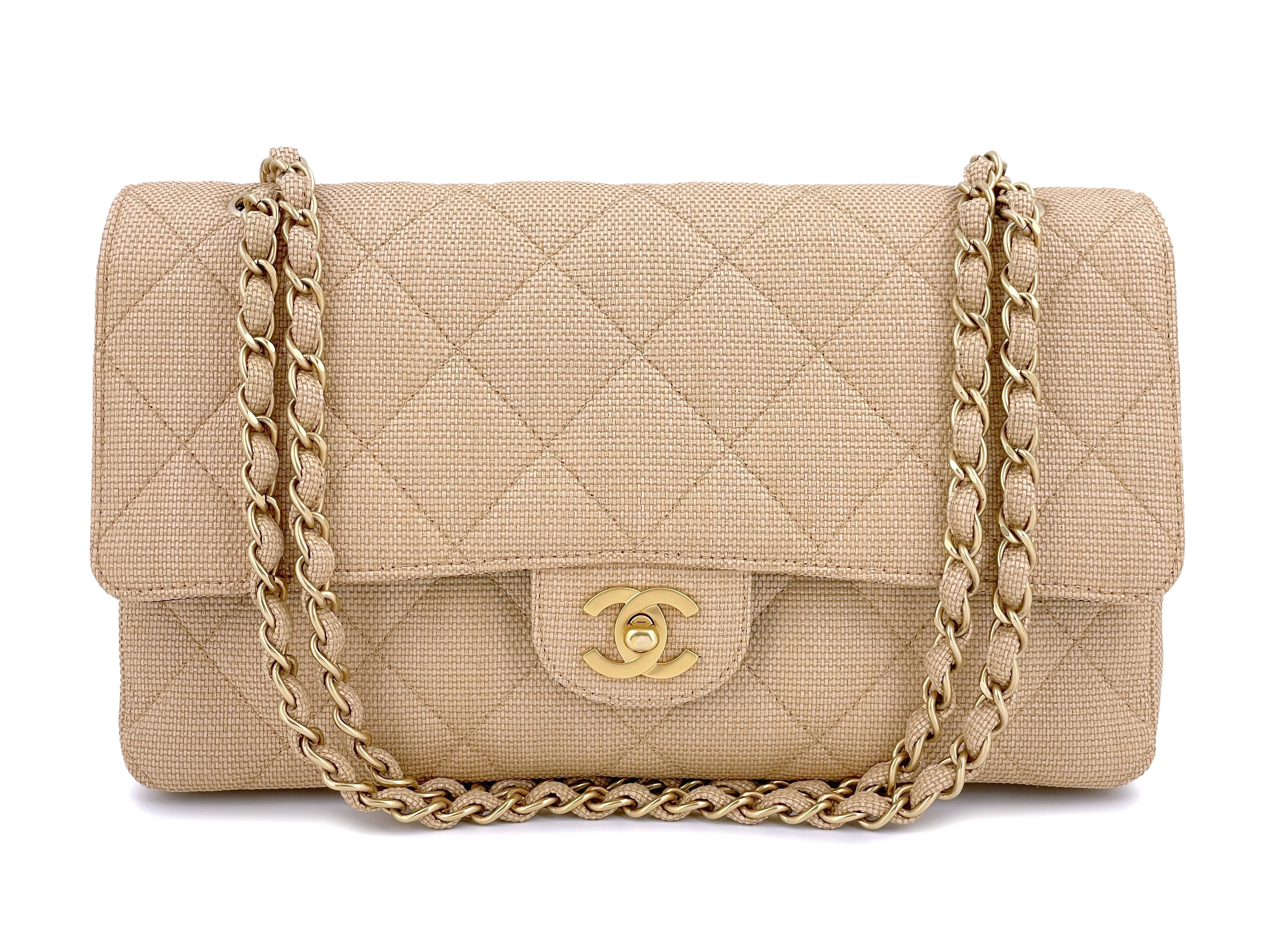Chanel Beige 10in. Soft Antique Stitched Quilted Classic Flap Bag – Boutique  Patina