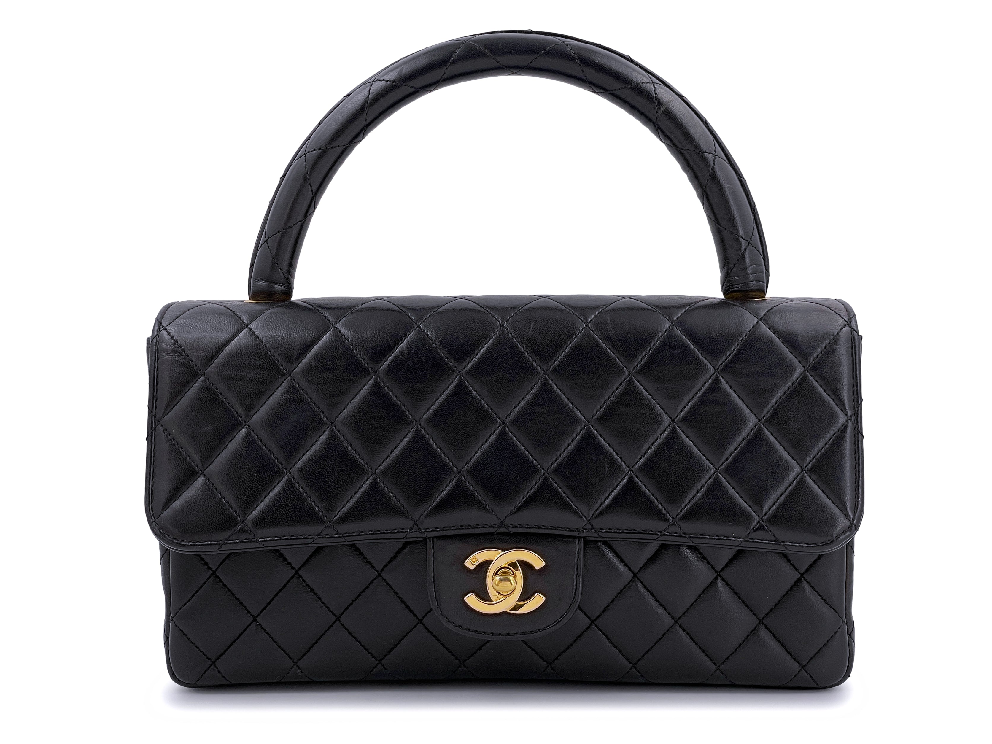 Chanel Vintage 1994 Black Kelly Flap Bag Parent Child 24k GHW – Boutique  Patina