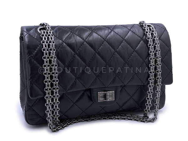Chanel Black 226 Medium 2.55 Classic Double Flap Bag – Boutique Patina