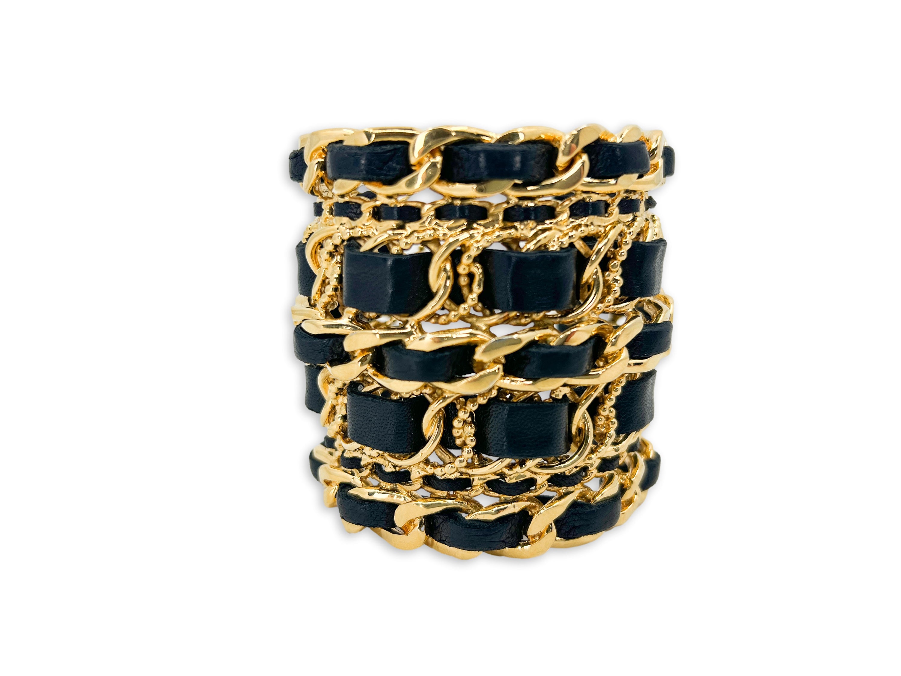 chanel bangle bracelet gold