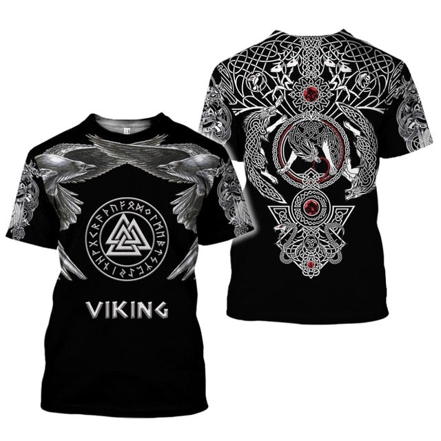 Impresión transferencia de dinero Curiosidad camiseta impresión 3D viking – viking maniak