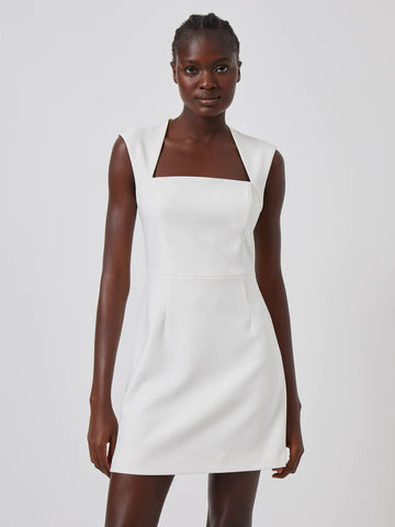 French Connection Kylie Dress in Summer White