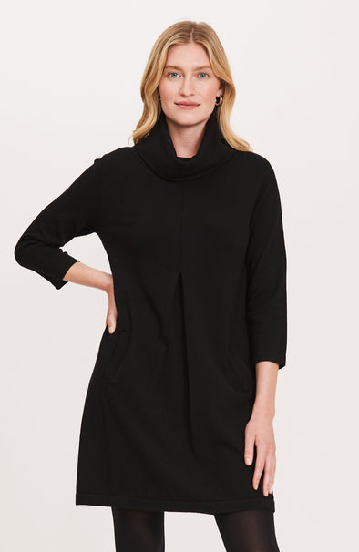 Adelyn Rae Regina Skater Sweater Dress in Black – THE LUCKY KNOT