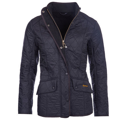 barbour cavalry polarquilt jacket black