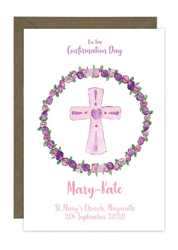 Confirmation Cross - Personalised