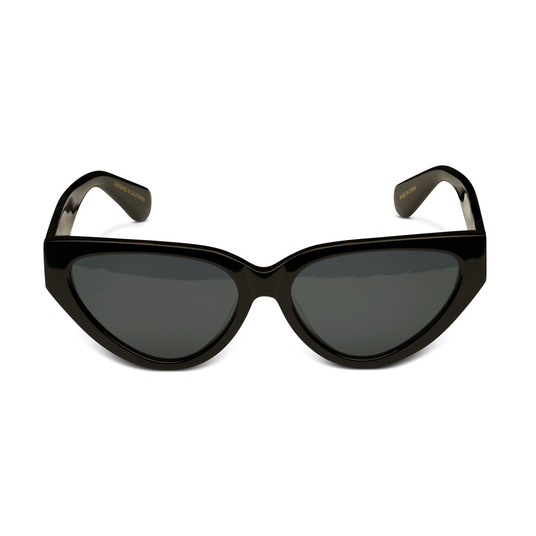 Men's Sunglasses - The Villa - Jet Black/Gold
