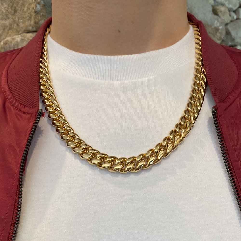 Miami Cuban Link Chain (10mm)|Gold Gods® – The Gold Gods®