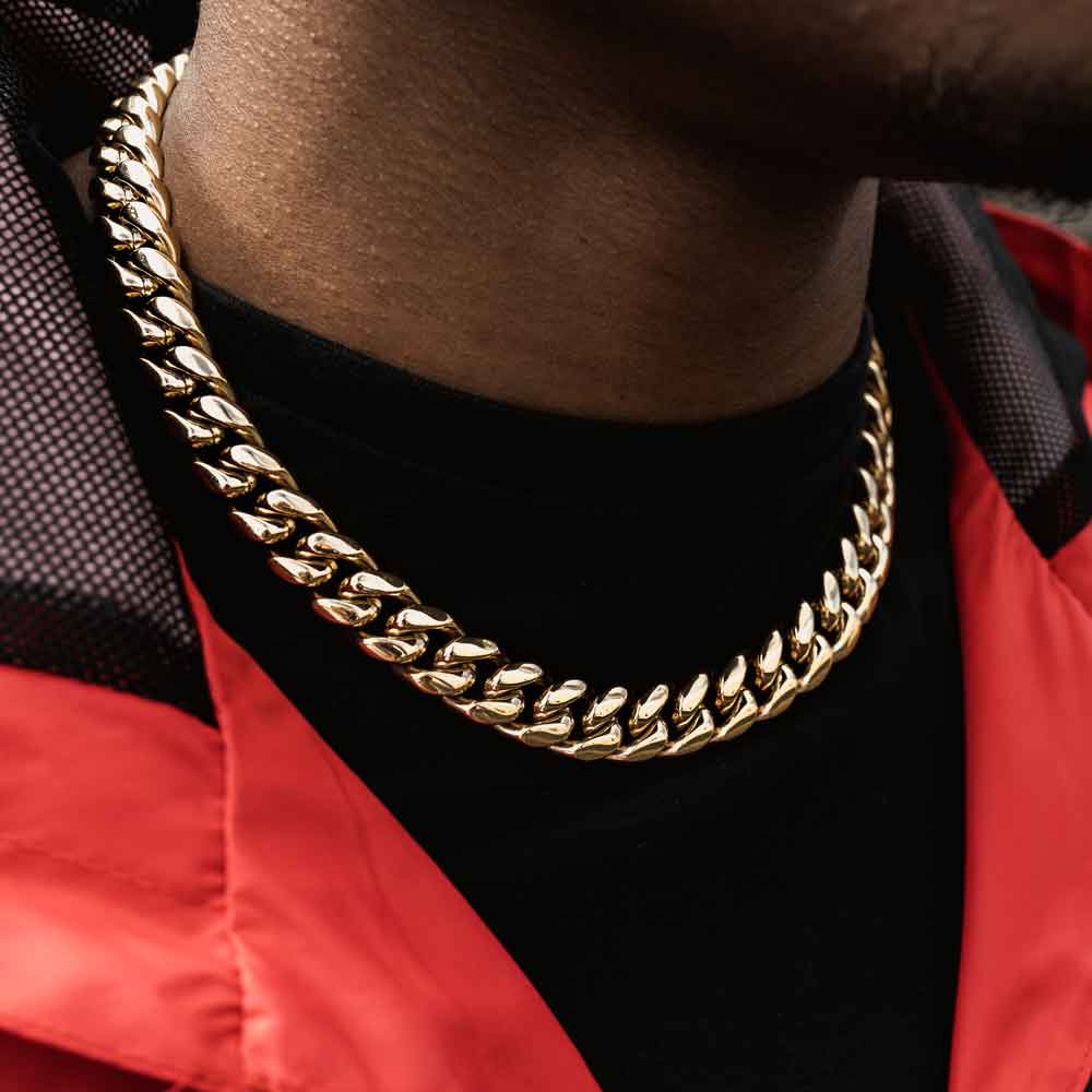 The Gold Gods Miami Cuban Link Chain (8mm)