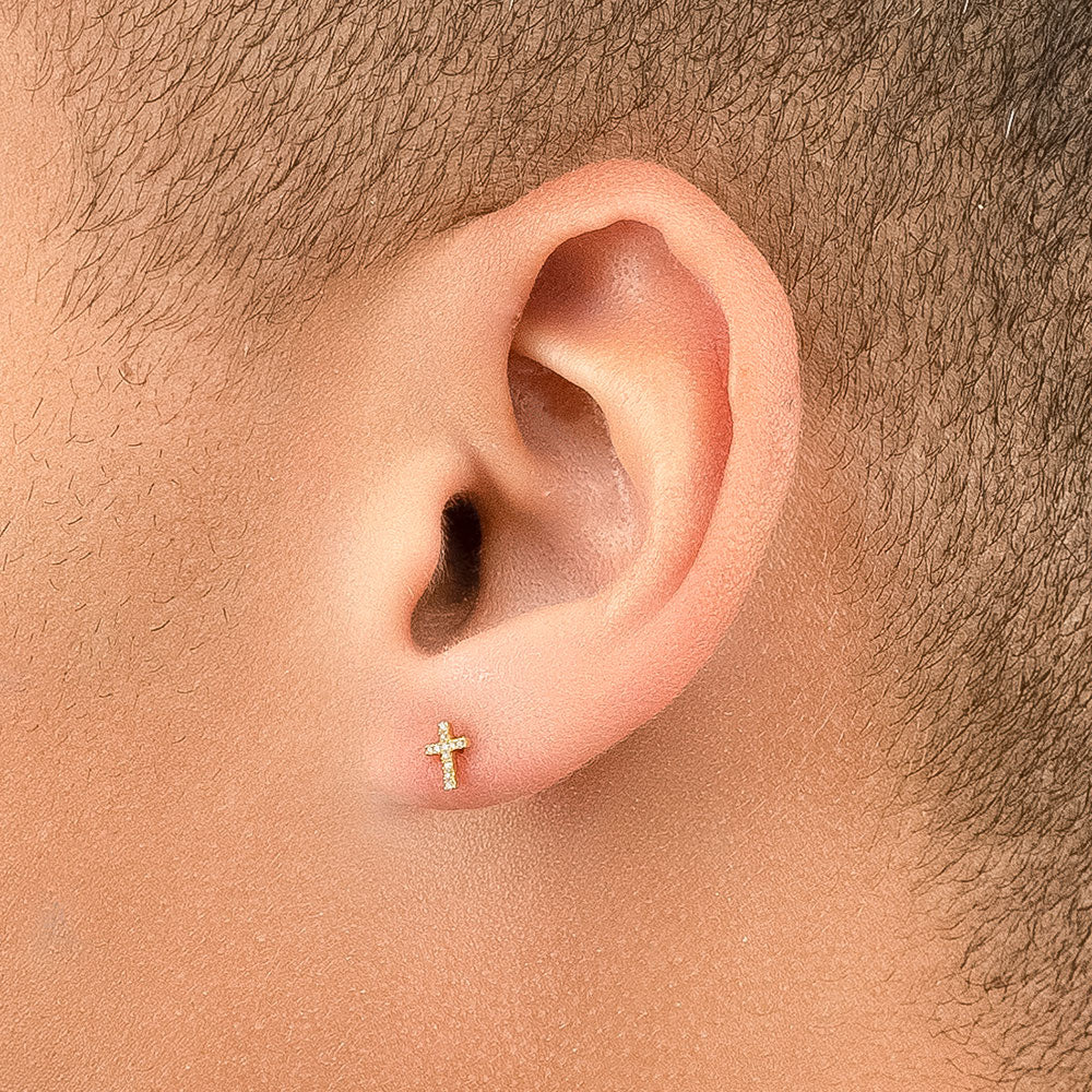 Buy Joyalukkas 22 kt Gold Ear Studs for Men Online At Best Price @ Tata CLiQ