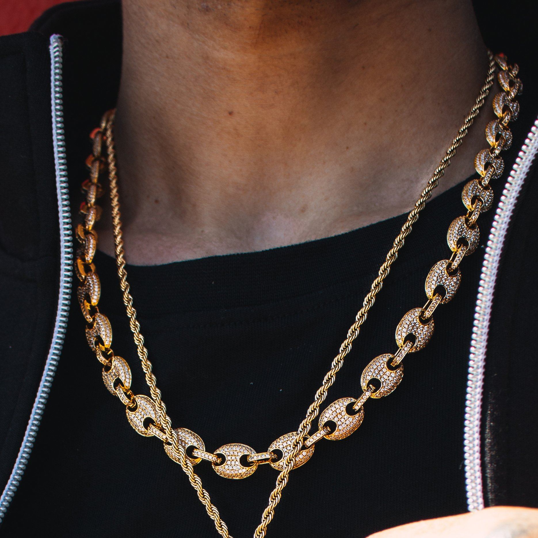 Diamond Gucci Link Chain in Gold *NEW* - The Gold Gods