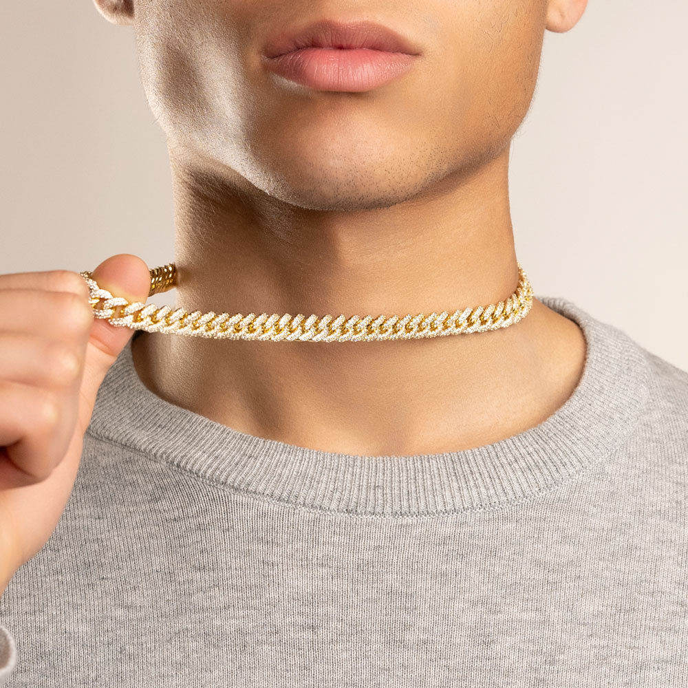 The Gold Gods Miami Cuban Link Chain (8mm)