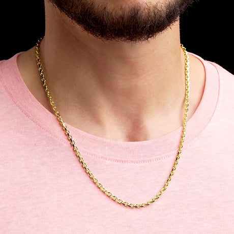 Solid Gold Rope Chain 5mm | The Gold Gods