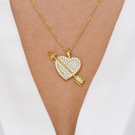 Women's Diamond Angel Wing Necklace Pendant