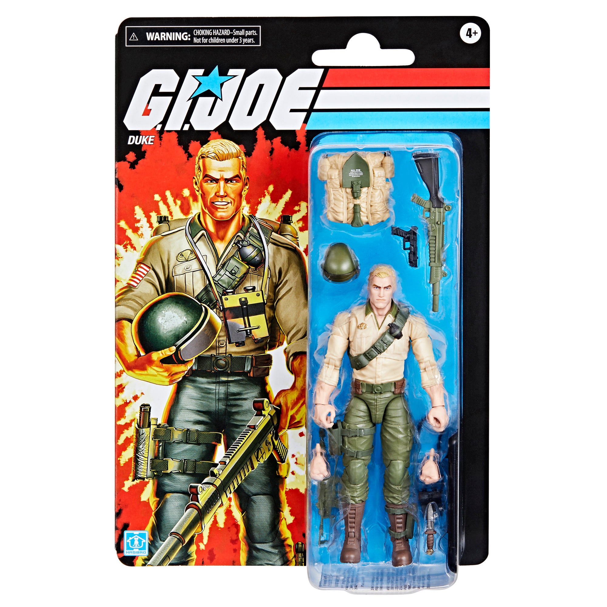 G.I. Joe Classified Series Storm Shadow Action Figure with Multiple  Accessories, Classic Package Art 