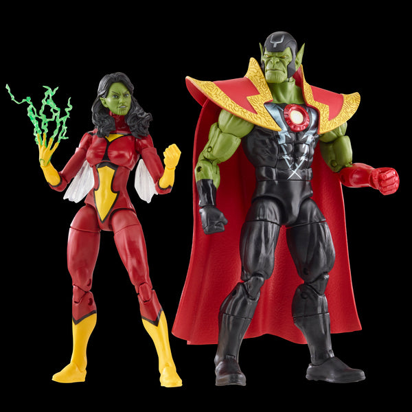 Hasbro Marvel Legends Series Skrull Queen and Super-Skrull