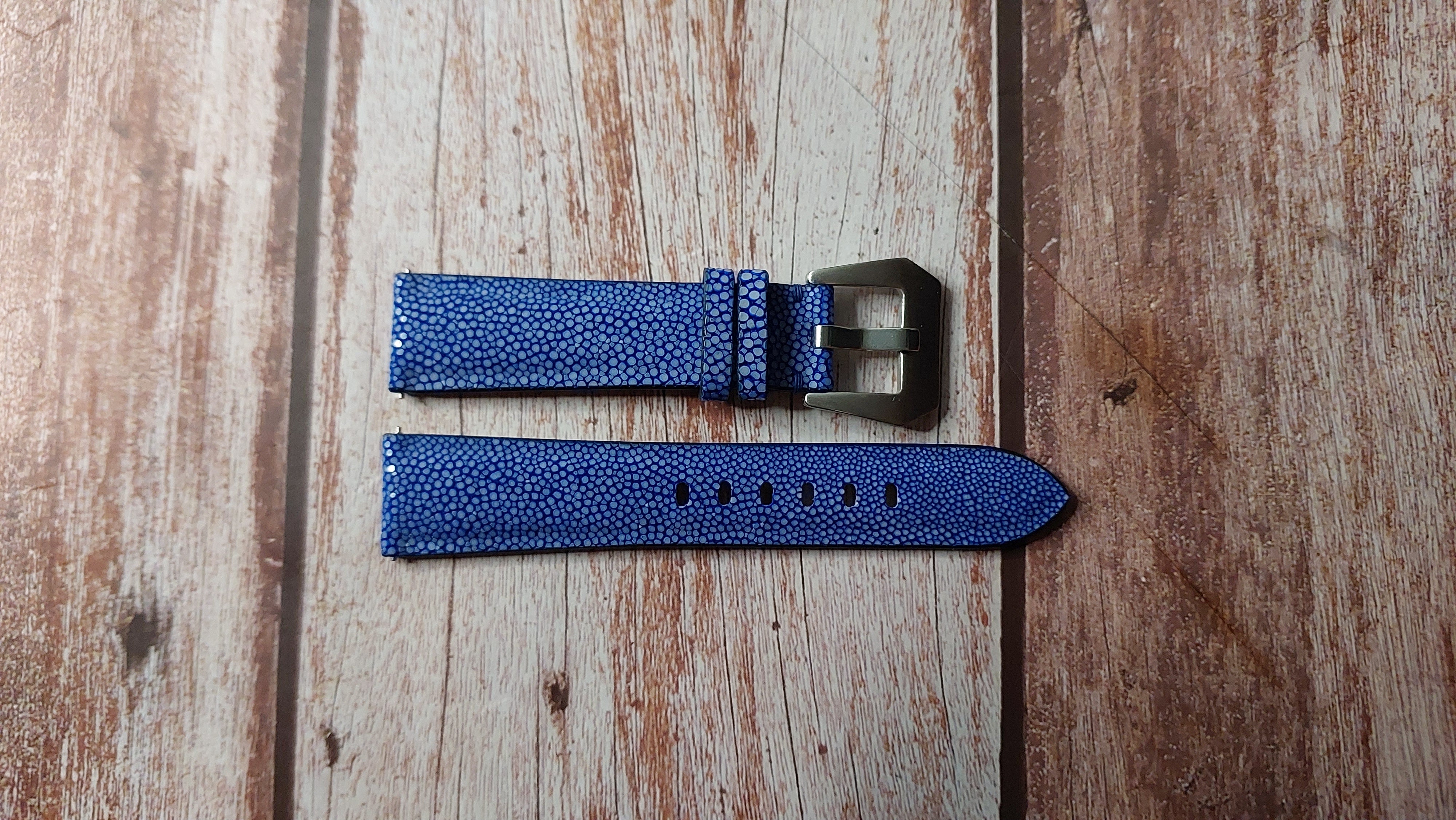 Custom Leather Watch Straps - Stingray