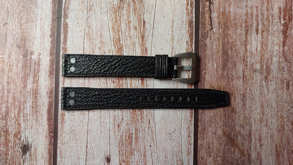 Pilot Watch Strap - Black