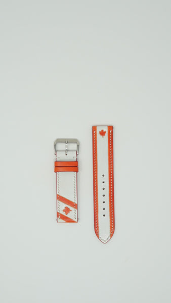 canada flag watch strap