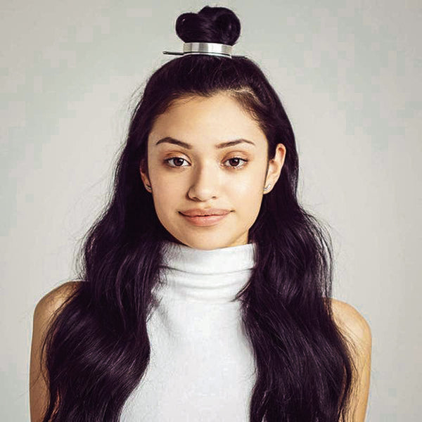 Shop Her Favorites Minimal Wire Bun Cuff with Hair Stick