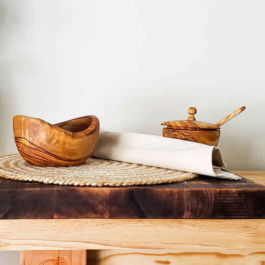 Tunisian Olive Wood Cutting Board by World Market