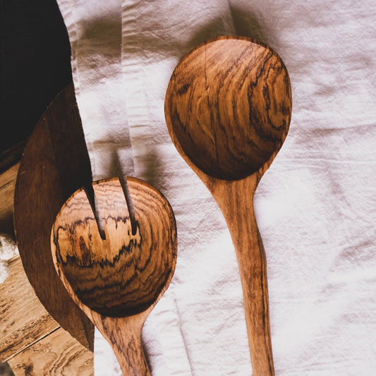 Notched Wild Olive Wood Ladle – Shop Our Favorites