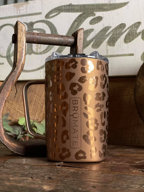 BRUMATE- Toddy 22oz Gold Leopard – Luka Life + Style