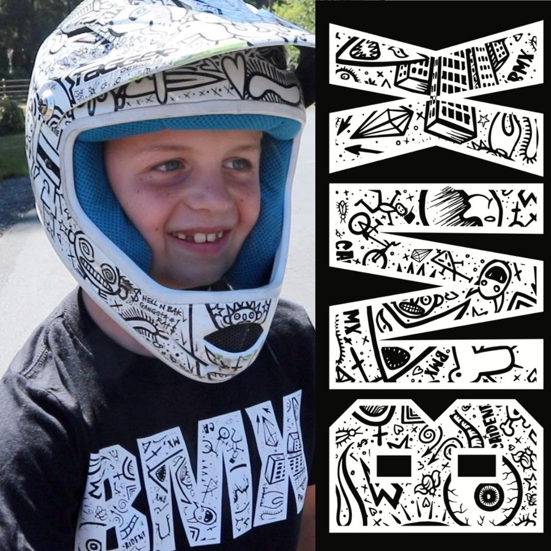 caiden bmx helmet