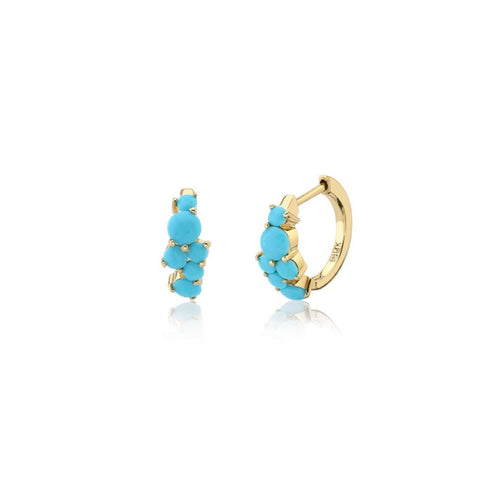 Huggie Tennis Drop Cocktail Earrings – 770 Fine Jewelry