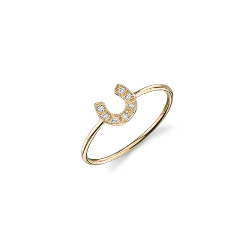 Sydney Evan Gold and Diamond Tiny Sitting  - Sabbia Fine Jewelry