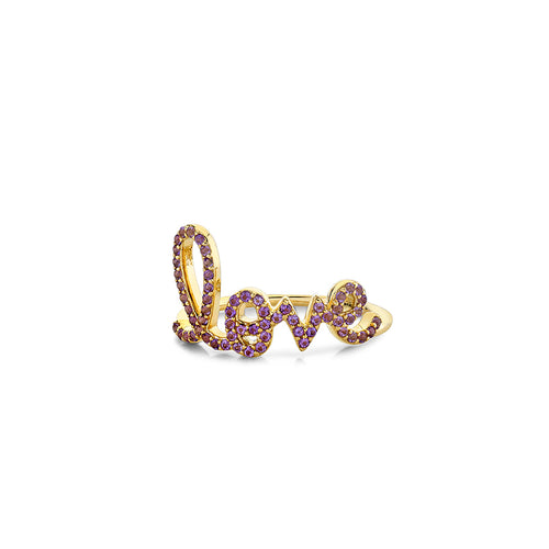 Shop Sydney Evan 14kPure Gold Love Ring